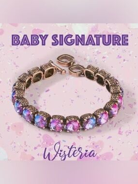 COPY - Park Lane Wisteria Baby Signature Impression Bracelet! Retired! BNWT!